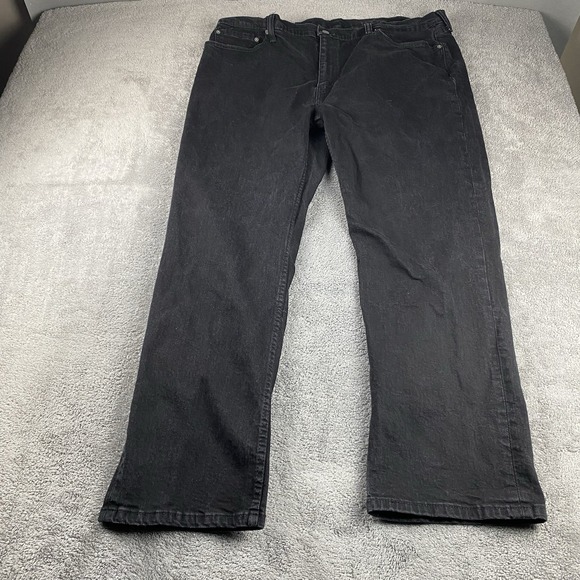Levi's Other - Levis 514‎ Straight Jeans Mens 42x30 Black High Rise